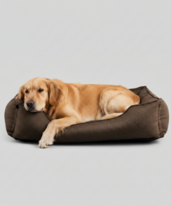 Chester & Lee | Cotton Sleeper Dog Bed Brown