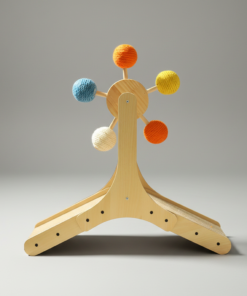 Interactive Ferris Wheel Cat Scratcher