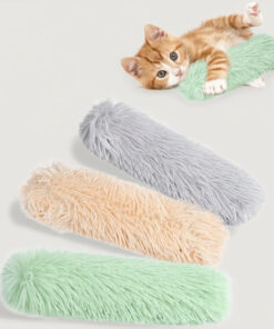 Interactive Catnip Plush Pillow