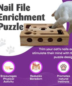 *The Original* Cat Nail File Enrichment Box
