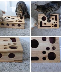 Alternative view of *The Original* Cat Nail File Enrichment Box