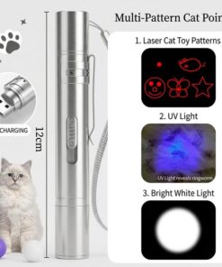 Alternative view of 3-in-1 Laser Pet Toy & UV Flashlight Pen