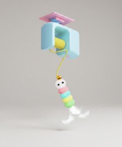 Automatic Hanging Yo-Yo Cat Teaser