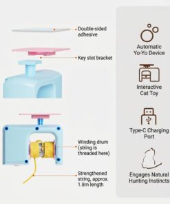 Alternative view of Automatic Hanging Yo-Yo Cat Teaser