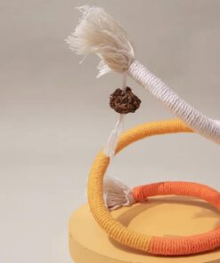 Bead Braided Rope Cat Toy