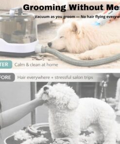 CalmCare™ Cordless Vacuum Grooming Kit by Dr. Milou