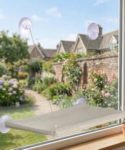 Alternative view of Cat Window Hammock Bed
