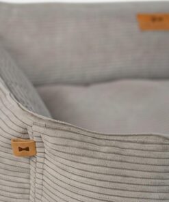 Alternative view of Chester & Lee | Fancy Corduroy Sleeper Dog Bed Taupe