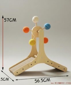 Interactive Ferris Wheel Cat Scratcher