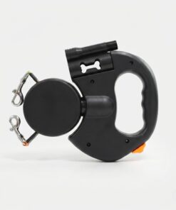 Dual Dog Leash with Anti-Tangle Rotation