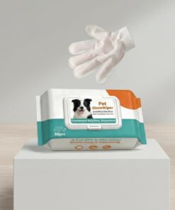 Waterless Pet Cleaning Grooming Gloves